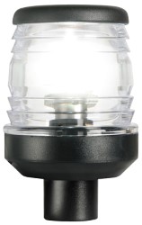 Classic 360 ° masthuvud svart LED-ljus w / skaft